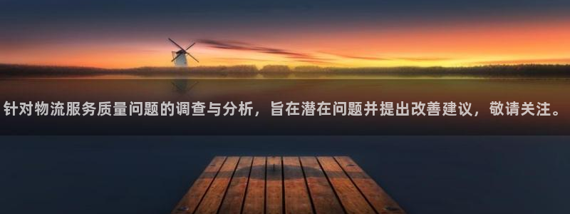 多多28网赌有什么风险：针对物流服务